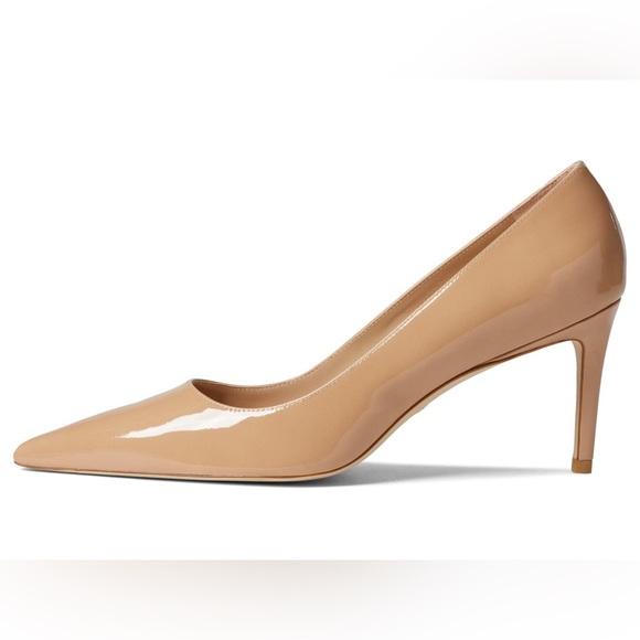 Stuart Weitzman Women’s Stuart 75 Pumps in Adobe in size 6.5 - Picture 2 of 8